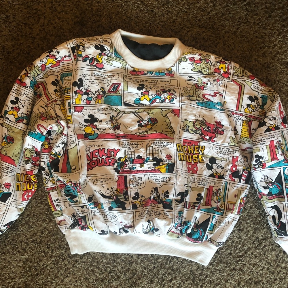 Mickey Mouse reversible crew neck
